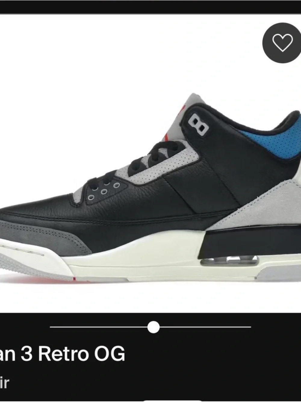 Air Jordan 3 Retro OG 'Rare Air'